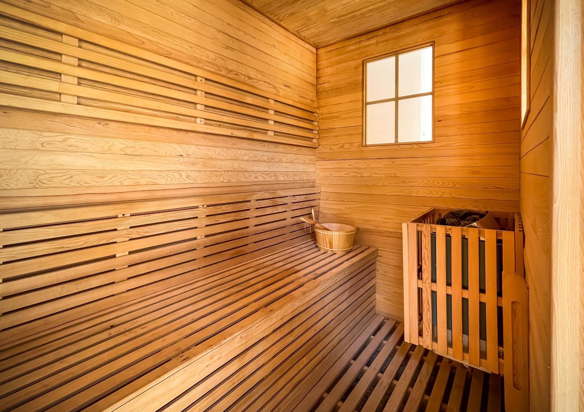 Souq Al Wakra Hotel Qatar By Tivoli Al Wakrah Exterior photo A Finnish sauna