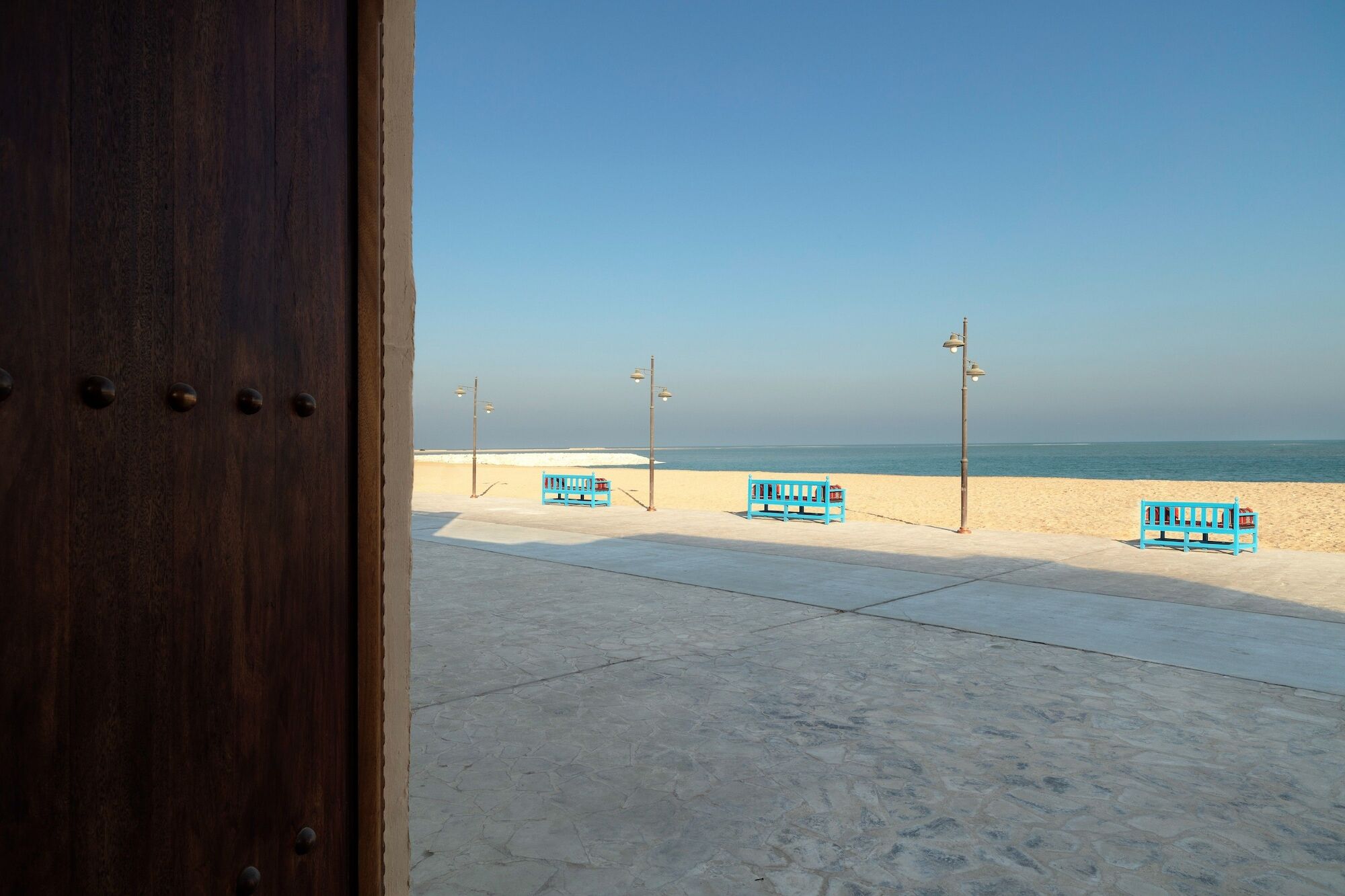 Souq Al Wakra Hotel Qatar By Tivoli Al Wakrah Exterior photo View of the beach from the train